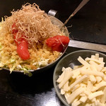 Tsukishima Monja Senju - 明太もちチーズ
