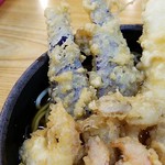 立喰いそば とんがらし - そそり立つなす達