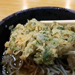 立喰いそば とんがらし - 春菊天リフト