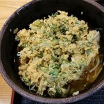 立喰いそば とんがらし - 丼に浸水