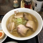 坂内 - 喜多方ラーメン＋味付玉子