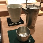 鮨みなと - 最初のお供(上喜元)