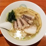 麺屋 六感堂 - 鰆煮干潮そば＋炙り鰆増し
