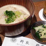 柳家 - 自然薯ご飯と漬物