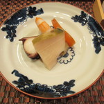 照寿司 - 若松の鮑・関門蛸・豊前きのこ海老・手作り唐墨