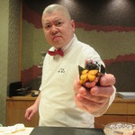 照寿司 - トロ・海胆・キャビア！