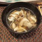 照寿司 - クエの茸鍋