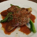 洋風料理店TANAKA - 豚肩ロースのポワレ