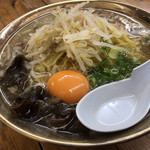 風龍 - スタミナラーメン(もやしでテールが隠れてます)
1200円  (2019/3/10)