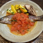 延齢草 - お魚のソテー