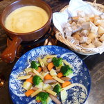 延齢草 - チーズフォンデュ