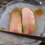 延齢草 - お漬物もキレイです