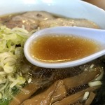 ラーメン屋モン吉 - 動物系と魚介系のＷスープ（無化調）