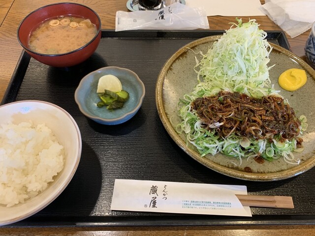 とんかつ蔵屋 名鉄岐阜 とんかつ 食べログ