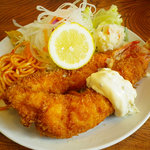 ファミリーレストラン 堀井 - 海老フライ（単品）：1200円