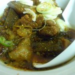 笠置酒場 - 甘めの味付けが旨い煮込み