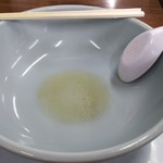 石井食堂 - スープまで完食