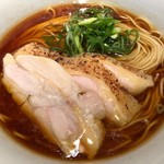 麺屋一燈 - 地鶏そば（大和肉鶏) 醤油