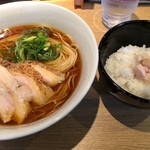 麺屋一燈 - 地鶏そば（大和肉鶏) 醤油