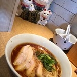 麺屋一燈 - 地鶏そば（大和肉鶏) 醤油