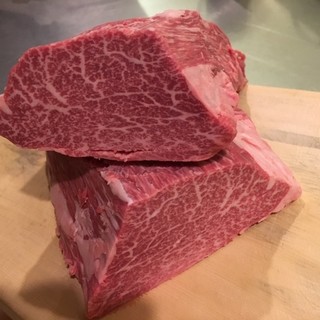 精选考究的牛肉