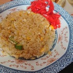 にんたまラーメン - チャーハンアップ