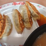 にんたまラーメン - 餃子アップ