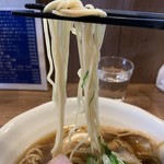 ラーメン 健やか - 【2019.2.24】国産小麦を使用した自家製細麺。