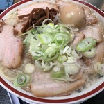Tanaka Sobaten - 肉そば＋大盛＋味付玉子