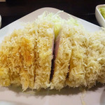 成蔵 - 雪質熟成豚特ロースかつ(200g) 定食 3680円