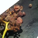 フロリレージュ - 【2011.11.14 ディナー】山梨の貴腐ワインでつけた貴腐菌のついた葡萄