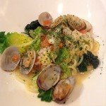 ナチュラルカフェ＆レストラン 風の穂・麦の香  - あさりとカレイと有機やさいの塩味