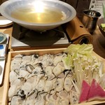 貝料理専門店 貝しぐれ - 牡蠣しゃぶしゃぶ