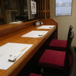 ふじ木 - カウンター席