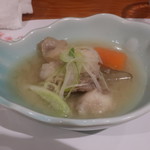 ふじ木 - 鍋物は上品な味噌仕立て