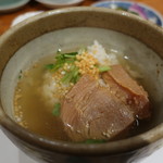 ふじ木 - 葉がつおの漬けのお茶漬け