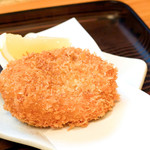 ふる里うどん  - 親鳥コロッケ