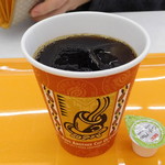 鶴岡八幡宮柳原休憩所 - アイスコーヒーミルク付