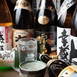 宮崎県産の焼酎をご提供◎種類豊富なドリンクをお楽しみください