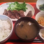 Gohanyasan Hatori - 豚たん焼き定食 850円