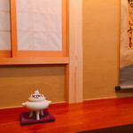 壽山 - カウンター席後方