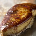 Hungarian foie gras sauté