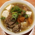 麺屋 六感堂 - 牛すじ煮込み