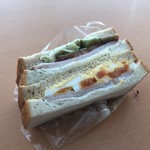 プレッセ シブヤ デリ マーケット - カフェサンド（ハム&タマゴ）