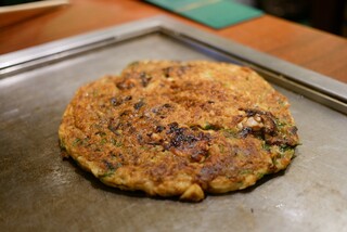 ねぎ焼やまもと - ☆【ねぎ焼やまもと 梅田エスト店】さん…牡蠣ねぎ焼(≧▽≦)/～♡☆