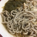 三角茶屋豊吉うどん - かなり太めでブワブワな蕎麦。不必要に腹に溜まる