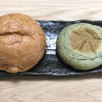 あじさいの店 - ブリオッシュとよもぎあんぱん