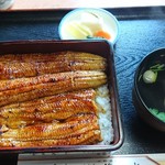 錦水 - 鰻重上2900円の全体