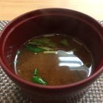 御料理 ひさまつ - 赤出汁 自家製汲み上げ豆腐