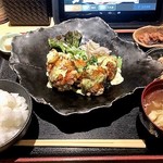 彩のごとく - 黒酢チキン南蛮定食